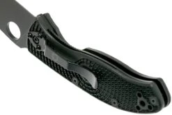 Spyderco C122PBBK Tenacious Black FRN -Messerladen cd35d3b8fe686e3bc4d06363af14344f