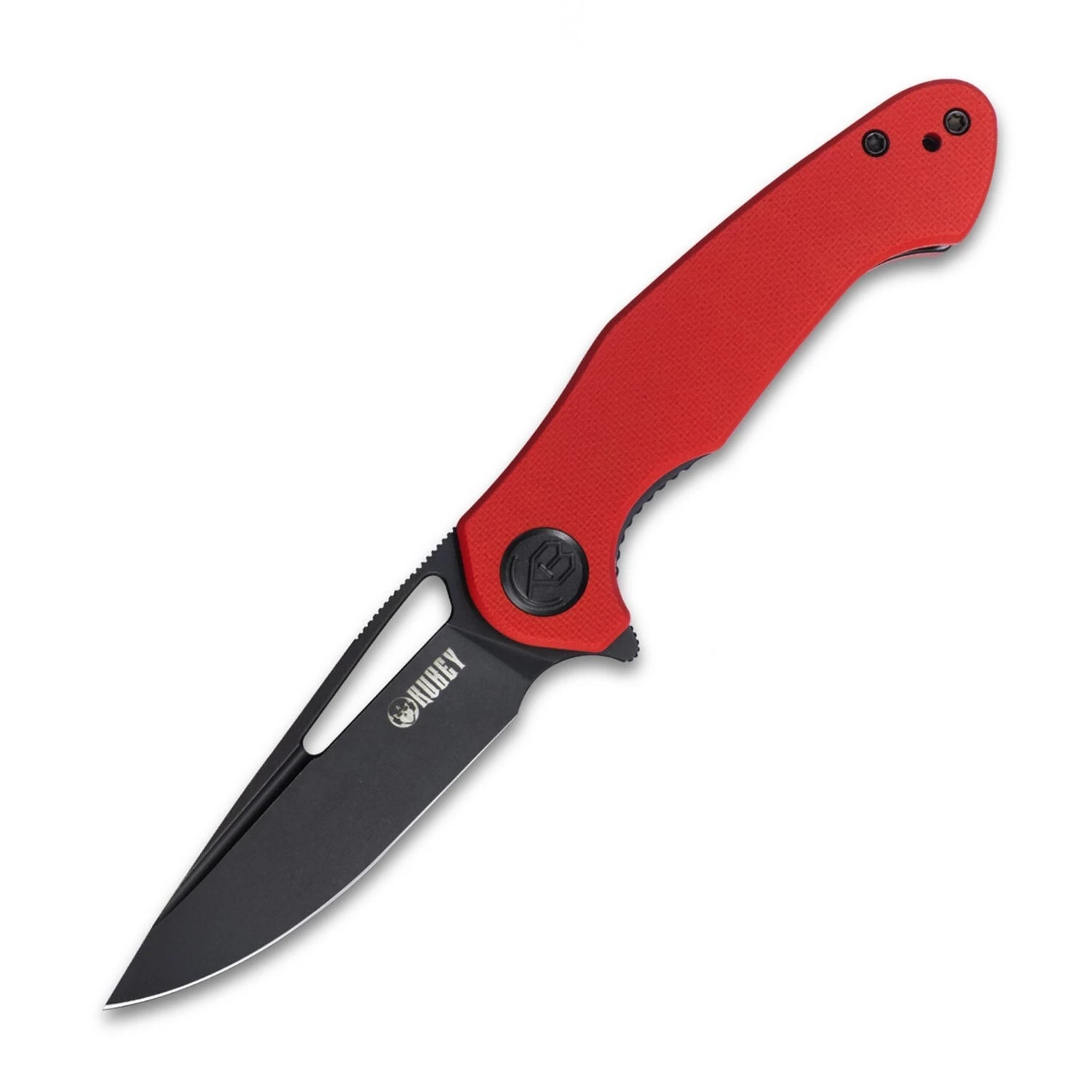 KUBEY Dugu Liner Lock Folding Knife Red G10 Handle KU210F 1 KUBEY Dugu Liner Lock Folding Knife Red G10 Handle KU210F