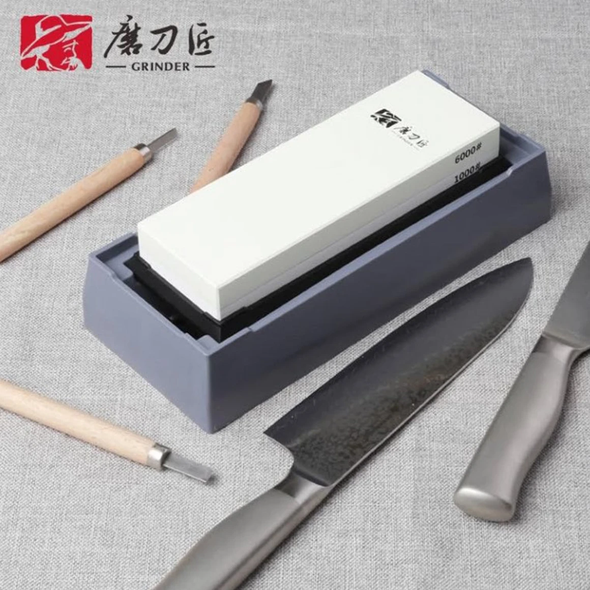 TAIDEA Sharpening Stone Kit 1000/6000 TG2104 5 TAIDEA Sharpening Stone Kit 1000/6000 TG2104 – Bild 5