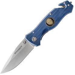 Magnum 01MB365 Law Enforcement Griff Aus Aluminium Blau