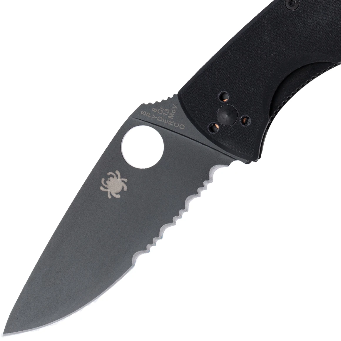 Spyderco C122GBBKPS Tenacious G-10 Black Black Blade 2 Spyderco C122GBBKPS Tenacious G-10 Black Black Blade – Bild 2