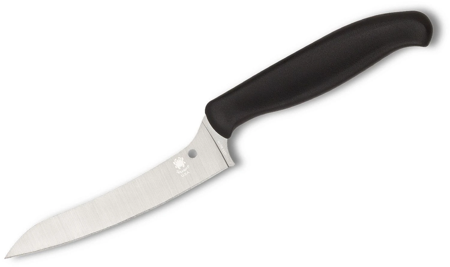 Spyderco K14PBK Z-Cut Kitchen Knife Lightweight Black 1 Spyderco K14PBK Z-Cut Kitchen Knife Lightweight Black