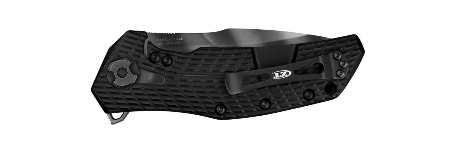 ZERO TOLERANCE Flipper Knife CPM-20CV TS Blade, Black G10 / Ti Handle 0308BLKTS 8 ZERO TOLERANCE Flipper Knife CPM-20CV TS Blade, Black G10 / Ti Handle 0308BLKTS – Bild 8