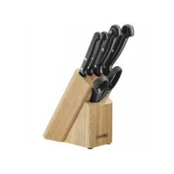 Tramontina Ultracorte 6-Piece Block Set W. Scissors, Black 23899/060