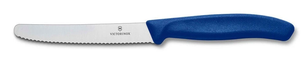Victorinox 6.7832 Tomatenmesser 11 Cm Blau 2 Victorinox 6.7832 Tomatenmesser 11 Cm Blau – Bild 2
