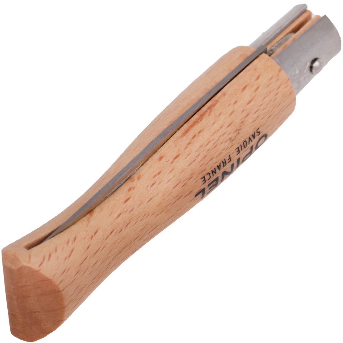 Opinel 123080 N08 Inox Griff Aus Buchenholz 4 Opinel 123080 N08 Inox Griff Aus Buchenholz – Bild 4