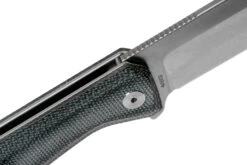 QSP Knife Pelican, Stonewash CPM S35VN Blade, Black Micarta Handle QS118-D1 -Messerladen fc35f54a6dc80a9f53dd5a686ab989c6