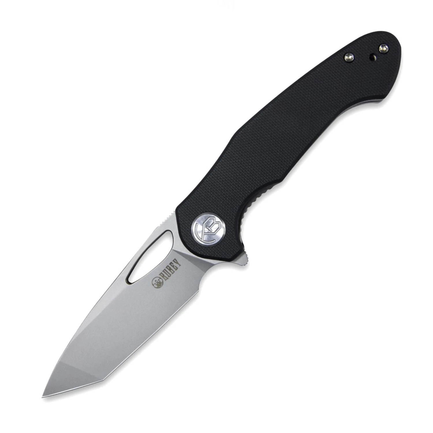 KUBEY Dugu Liner Lock Folding Knife Black G10 Handle KU159C 1 KUBEY Dugu Liner Lock Folding Knife Black G10 Handle KU159C